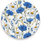 Coasters for Drinks Coaster Drink Set Decorative Coffee Table Desk Cup Mat Spring Cute Cork Bar Backing Round Home Decor Blue and White Daisy39