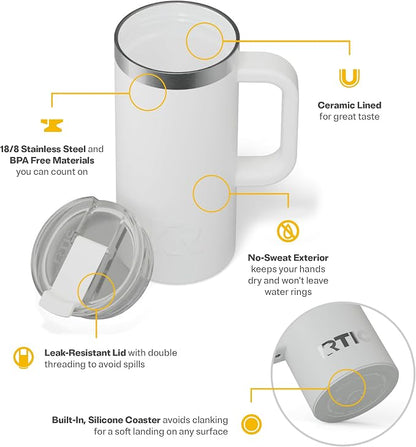 RTIC 16oz Road Trip Travel Mug - Image 3