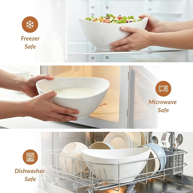 9.6 inch Serving Bowls, Large Serving Dishes - Image 5