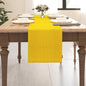 2 Piece Fabric in 1 Dining Table Runner 12 x 48 inches Living Room Dinner by NATUS+WEAVER
