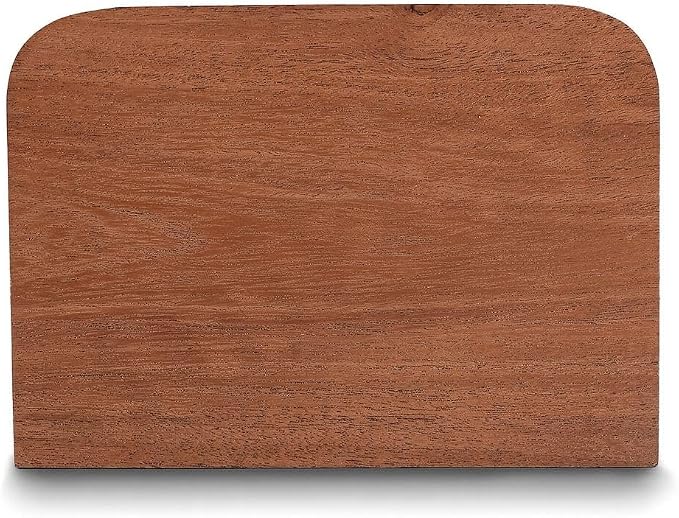 Wooden Napkin Holder for Table Acacia Wood Standing Paper Napkin Dispenser - Image 5
