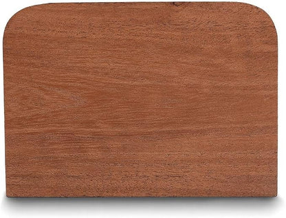 Wooden Napkin Holder for Table Acacia Wood Standing Paper Napkin Dispenser - Image 5