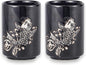 Urban Tokyo Asian Japanese Yunomi Style Handle-less Porcelain Tea Cups Tea Mug by Urban+Tokyo