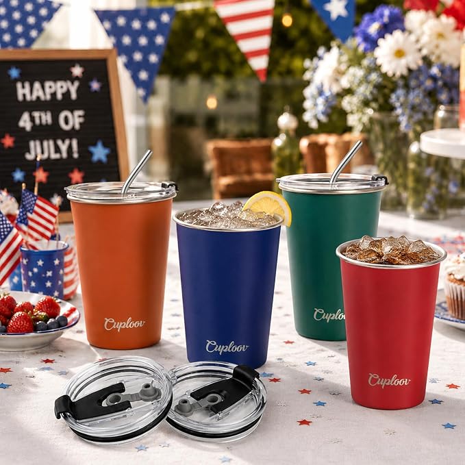 16 oz Stainless Steel Cups - Image 9