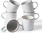 famiware Mercury Coffee Mugs 13 oz, Coffee Mugs Set of 6 by Famiware