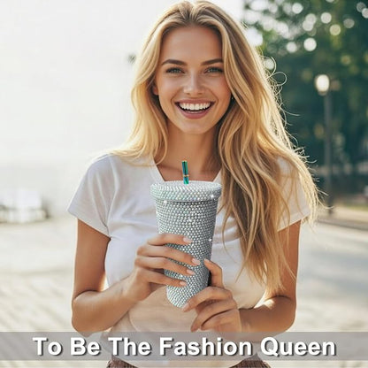 26oz Bling Rhinestone Tumbler - Image 5