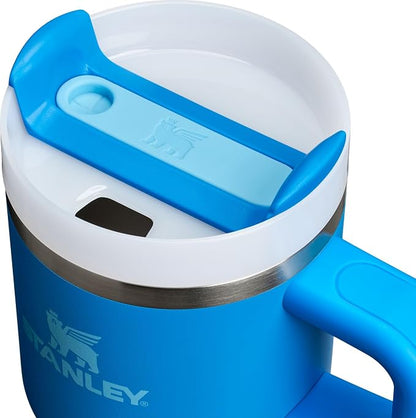 STANLEY Quencher H2.0 Flow State Tumbler, 20 oz, Azure | Handle and Straw | - Image 2