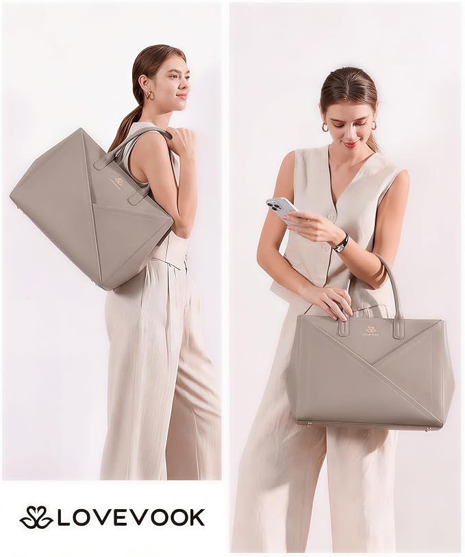 LOVEVOOK Laptop Work Tote Bag for Women - Image 2