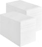 Vplus 400 Pack Premium Quality Guest Towels Disposable Dinner Napkins Soft, Absorbent, Party Napkins for Dinners or Catering Events，and Everyday Use (White, 400)