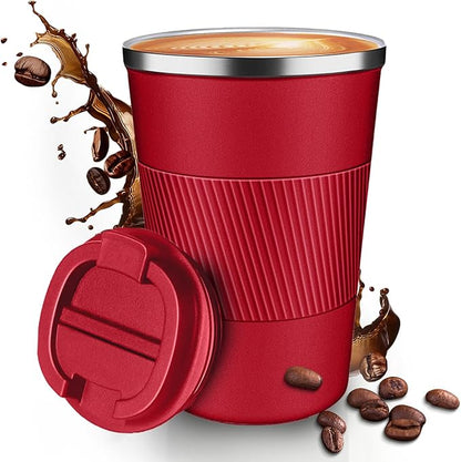 12OZ Travel Coffee Mug Insulated Coffee Cup by Unknown