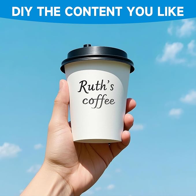 RACETOP Disposable Paper Coffee Cups - Image 7