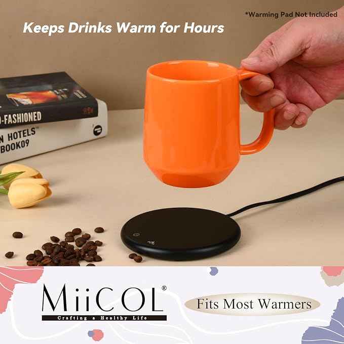 Miicol Ceramic Coffee Mug, 16 oz Large Coffee Cup, Tea Mug - Image 5