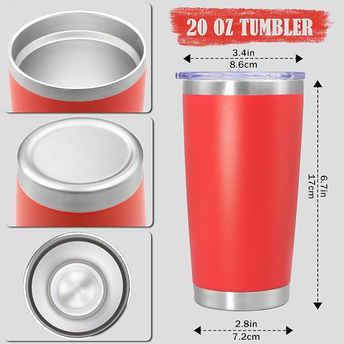 20oz Tumbler Insulated Coffee Tumblers - Image 4
