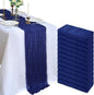 12 Pack 10Ft Royal Blue Cheesecloth Table Runner 23 x 120 Inch | Gauze Rustic by CKIKU