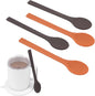 4PCs Silicone Stirring Spoons for Coffee Tea | 6.85-Inch Coffee&Espresso by Kiicii