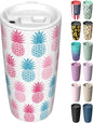 TILUCK 20 oz Insulated Coffee Tumbler by TILUCKBringsGoodLuck