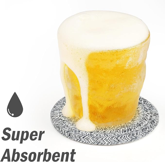 ABenkle 8 Pcs Drink Coasters - Image 3
