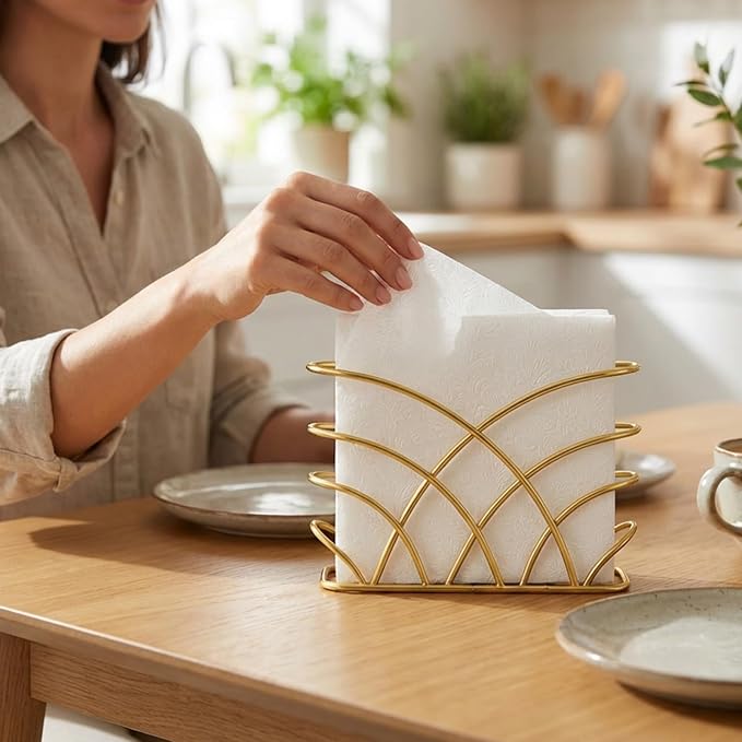 Napkin Holder for Table, Lunch Napkins & Table Decor - Image 2