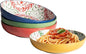 LEHAHA Pasta Bowls Set of 4, 8.25 inch Ceramic Serving Bowls by LEHAHA