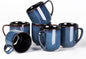 LERATIO Ceramic Coffee Mugs Set of 6, 12oz Handmade Coffee Mugs Set | Large by LeRatio