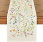 Artoid Mode Wildflowers Bloom Flowers Spring Table Runner, Seasonal Summer by ArtoidMode