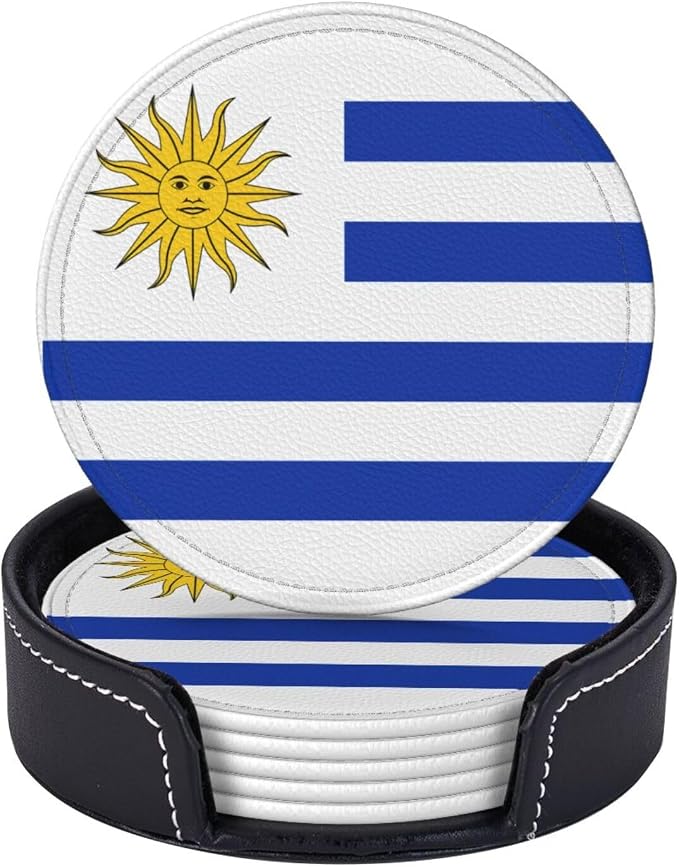Uruguay Flag Coasters for Drinks - Image 6