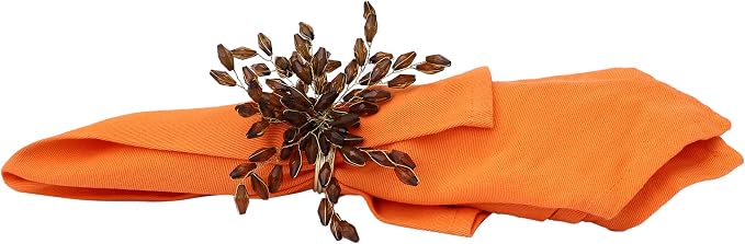 ITOS365 Napkin Rings Set of 6 for Dining Table Decoration Parties Everyday - Image 6