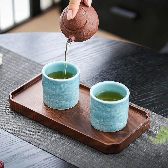 Ceramic Espresso Cups Set of 2 or 4-3oz Demitasse Cups - Image 8