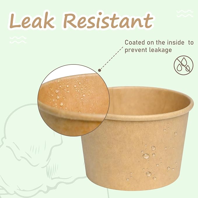 ESSENTIAL Paper Ice Cream Cups - Image 4