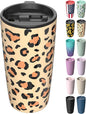 TILUCK 20 oz Insulated Coffee Tumbler by TILUCKBringsGoodLuck