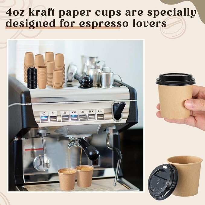300 Sets 4 oz Disposable Espresso Cup - Image 6