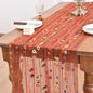 Flower Table Runner Floral Daisy Summer Birthday Party Garden Wedding Decor | by Joanlody