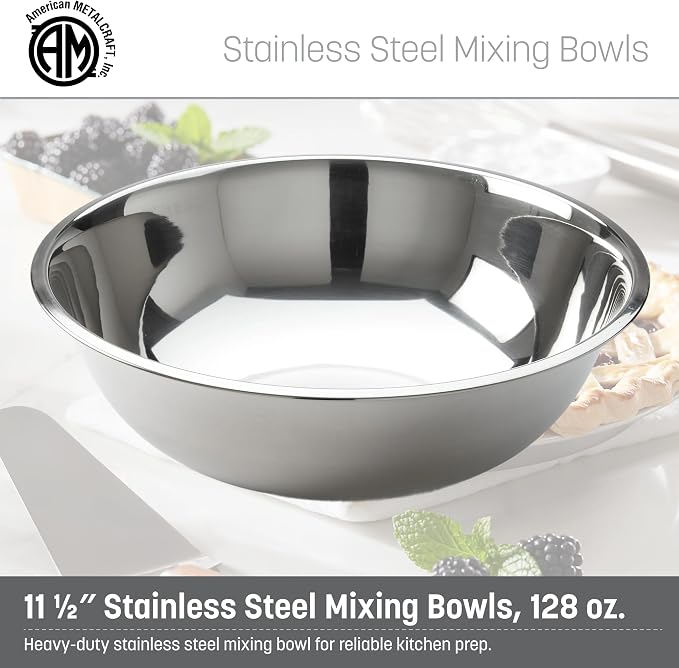 American METALCRAFT, Inc. American Metalcraft SSB500 Stainless Steel Mixing Bowl - Image 2