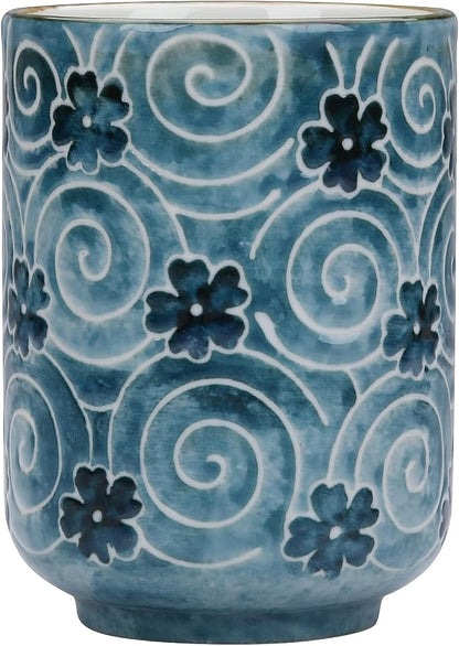 I-MART Set of 4 Japanese Tea Cups, 10 Ounces Japanese Tea Cup, Transitional - Image 3