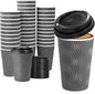 Lamosi 50 Pack 16 oz Insulated Disposable Coffee Cups by BuyNow