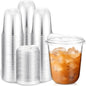 Baderke Clear Plastic Cups by Baderke