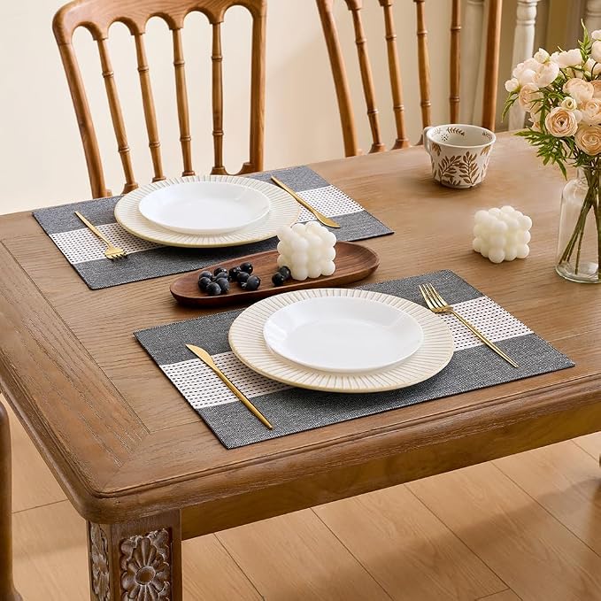 Wracra Linen Placemats Set of 6 - Image 5