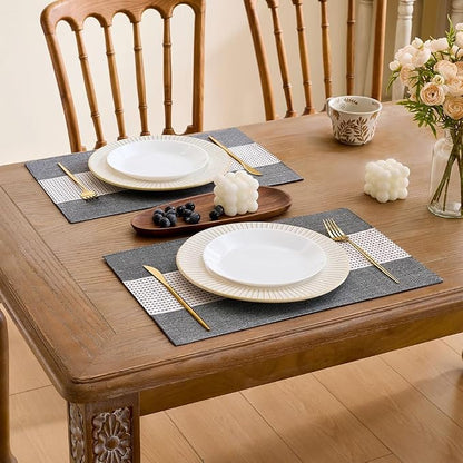 Wracra Linen Placemats Set of 6 - Image 5