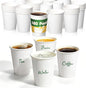 480 Pack 8 oz White Paper Cups, Disposable Coffee Cups by Unknown