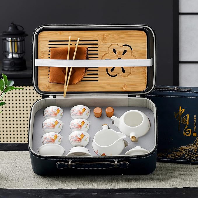 Chinese Tea Set Traditional, Chinese Gongfu Tea Set - Image 6
