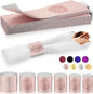 Christmas Napkin Rings Set of 100, 2 Colors in 1, Reusable Adjustable Napkin Bands for Holiday Parties, Wedding, Thanksgiving Table Decor, Waterproof Tear-Proof (Rose Gold) Great Gift Idea