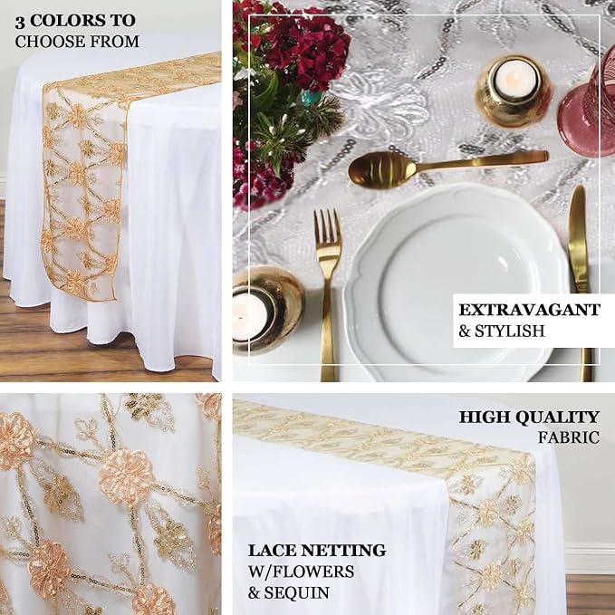 Efavormart Extravagant Fashionista Style Table Runner - Image 2
