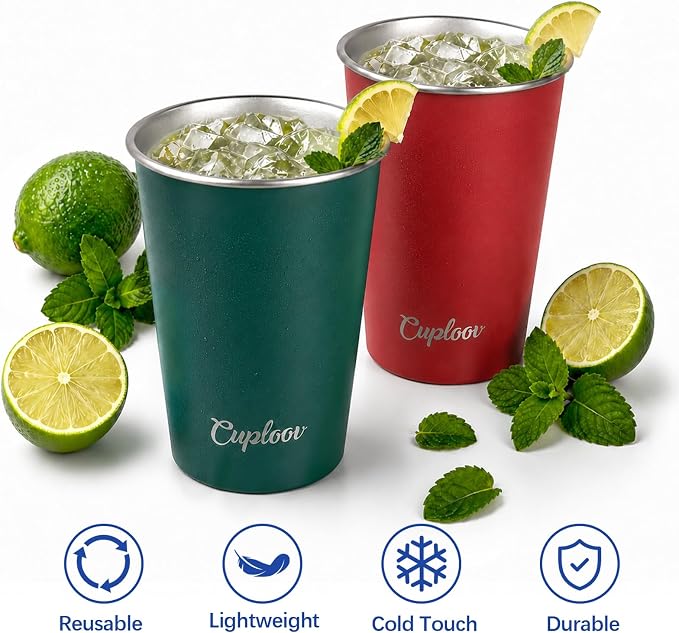 16 oz Stainless Steel Cups - Image 7
