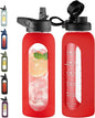 CIVAGO 40 oz Glass Water Bottle by CIVAGO