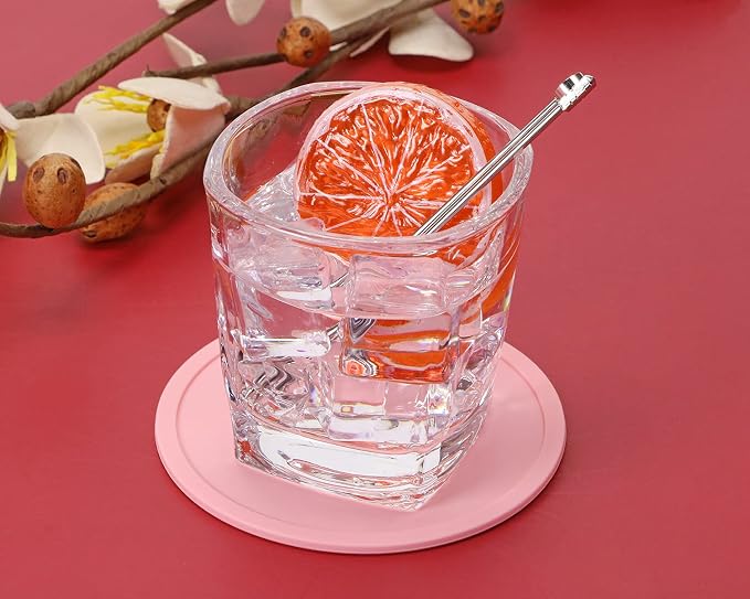 ONLYKXY 3 Pieces 3.93 Inch Silicone Coasters, Round Coasters - Image 6