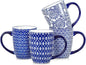 Selamica Ceramic Coffee Mugs Set of 4 by Selamica