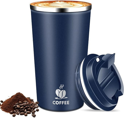 17oz Insulated Travel Coffee Mug by Hwawhin