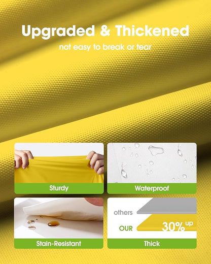 Pureegg Plastic Table Cloth Disposable 12 Pack, 54 x 108 Inch Table Cloths - Image 3