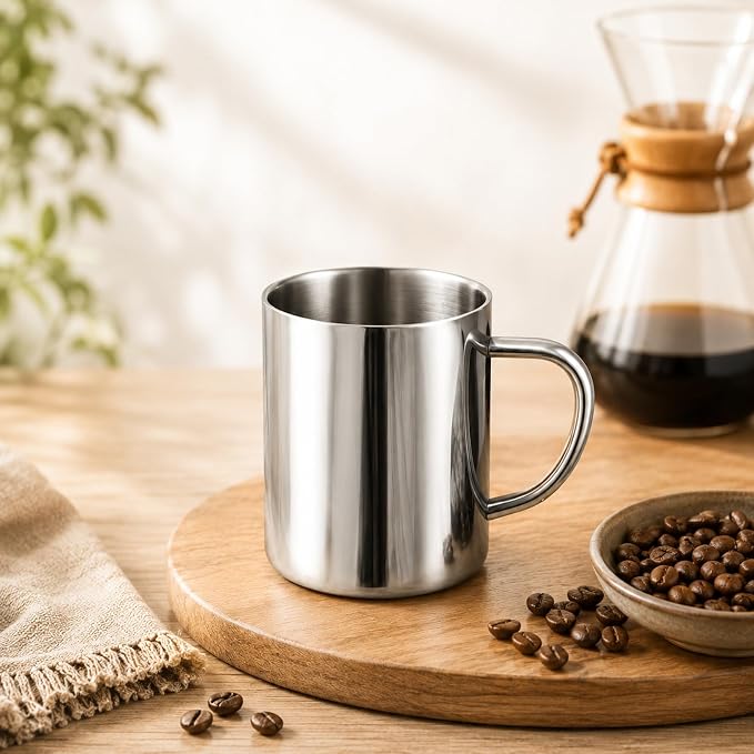 IMEEA Coffee Mug 13.5oz Double Wall Stainless Steel Cups - Image 3