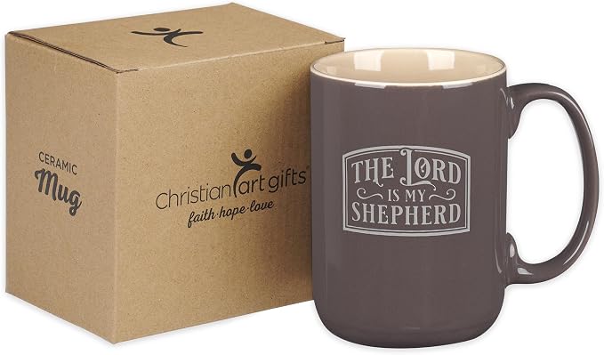 Christian Art Gifts Inspirational Scripture Large Ceramic Coffee & Tea Mug - Image 7